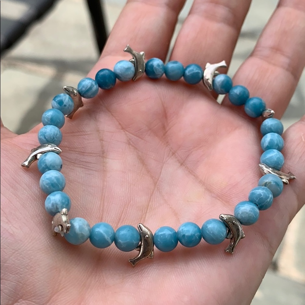 Sold ❤️ Larimar Bracelet Confidence - Picture 2 of 4